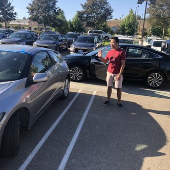 Poway Honda - Me bidding my farewell to my 2011 Honda CR-Z. Behind me is my new all black Honda Insight touring. - Auto Repair Near Me - Poway, California Poway Honda - Me bidding my farewell to my 2011 Honda CR-Z. Behind me is my new all black Honda Insight touring. - Auto Repair Near Me - Poway, California