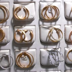 JHL Jewelry - Gold & Silver Hoop Earrings