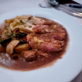 Bliss 46 Bistro - Magret Du Canard. Tasty. Duck could be more tender but good sauce - French Near Me - Sunnyside, New York Bliss 46 Bistro - Magret Du Canard. Tasty. Duck could be more tender but good sauce - French Near Me - Sunnyside, New York