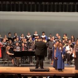 Golden Gate High School - All Collier county honors chorus perform here