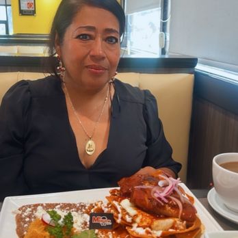 Mr. Menudo - This is the chilaquiles huecos and chuleta super good just make sure you get the egg on side it gets messy - Mexican Near Me - Downey, California Mr. Menudo - This is the chilaquiles huecos and chuleta super good just make sure you get the egg on side it gets messy - Mexican Near Me - Downey, California
