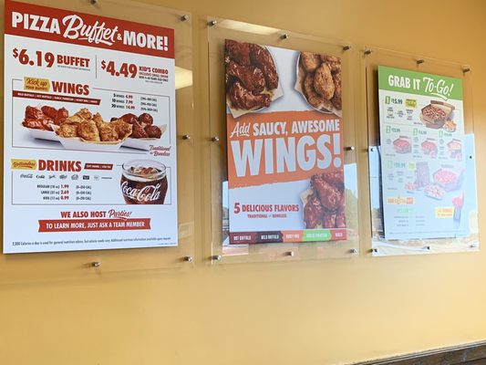 Menu photo 1 Cicis Pizza Tulsa, OK