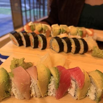 Sushi Easy - Rainbow roll - Sushi Bars Near Me - San Francisco, California Sushi Easy - Rainbow roll - Sushi Bars Near Me - San Francisco, California