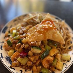 Dragon Terrace - Kung pao shrimp