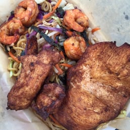 Shrimp Yaki Soba Noodles