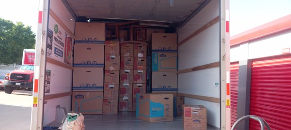 Blessed Up Movers public Yelp job photo captioned hard work