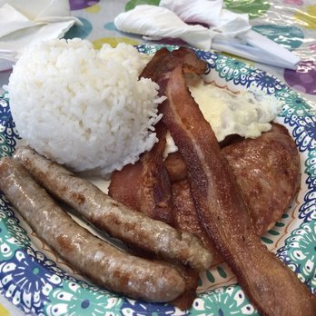 Oyako Tei - Da Piggy Breakfast (Maui fav) - $8.75 - Japanese Near Me - Kahului, Hawaii