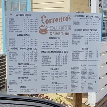 Sorrento's Drive Thru Coffee - Coffee & Tea Near Me - Austin, Texas Sorrento's Drive Thru Coffee - Coffee & Tea Near Me - Austin, Texas