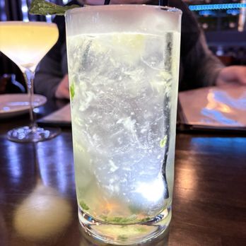 Fire & Cork - Cucumber refresher type drink - Wine Bars Near Me - New City, New York Fire & Cork - Cucumber refresher type drink - Wine Bars Near Me - New City, New York