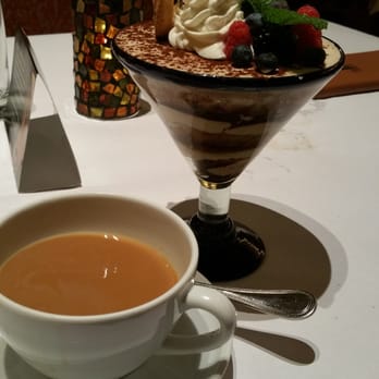Italian Cucina - Tiramisu and coffee. Great combination for dessert - Italian Near Me - Lakeside, California