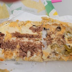 Subway - Yes, that is all the meat I got. Worst sub ever