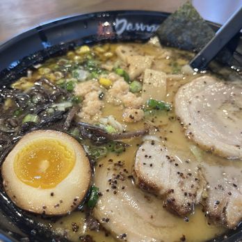 Daruma Ramen Bar & Grill - Black tonkatsu ramen - Ramen Near Me - Baton Rouge, Louisiana