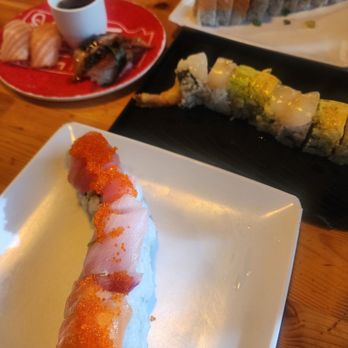 Pisces Sushi - Sloppy presentation of Sushi Rolls - Pisces Sushi. - Sushi Bars Near Me - Reno, Nevada