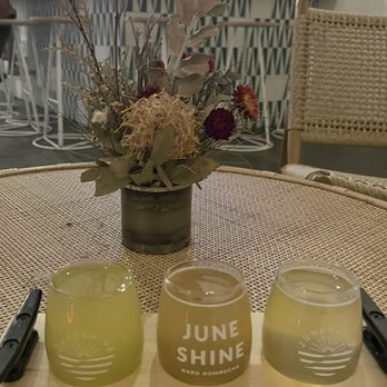 JuneShine Ranch - Flight of POG, Mango, & Kumquat flavors - Kombucha Near Me - San Diego, California JuneShine Ranch - Flight of POG, Mango, & Kumquat flavors - Kombucha Near Me - San Diego, California