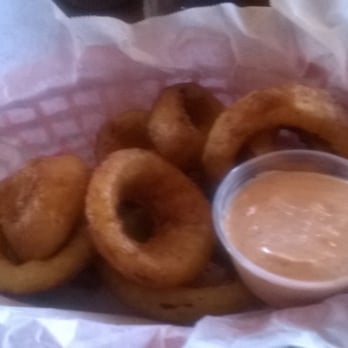 Chowder Ted's - Onion rings and THE SAUCE! - Seafood Near Me - Jacksonville, Florida