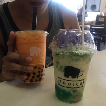 Snoice - Thai tea and classic halo halo - Bubble Tea Near Me - Spring Valley, California
