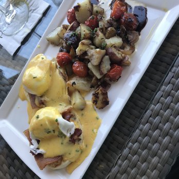 June Hill's Table - Eggs Benedict - New American Near Me - Indio, California June Hill's Table - Eggs Benedict - New American Near Me - Indio, California