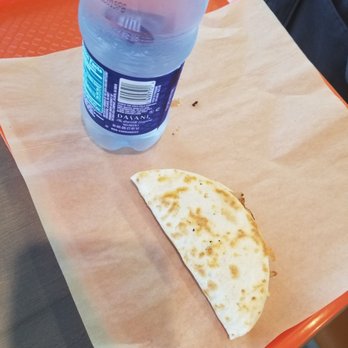 DosBros Fresh Mexican Grill - Kids chicken quesadilla, water bottle for scale. It was very meat at least. - Mexican Near Me - Chattanooga, Tennessee DosBros Fresh Mexican Grill - Kids chicken quesadilla, water bottle for scale. It was very meat at least. - Mexican Near Me - Chattanooga, Tennessee