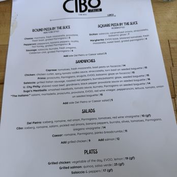 Cibo Italia - Menu - Italian Near Me - University City, Missouri