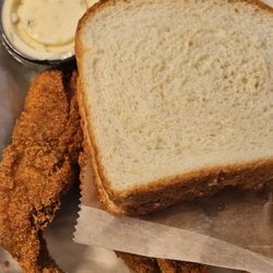 L.B’s Golden Fried Fish N’ Chicken - Perch sandwich