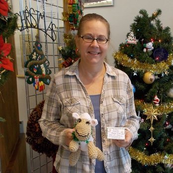 Once and Again Boutique - Thanks for being part of the Des Plaines Nativity Sheep Trail. Looks very Christmasy - Thrift Stores Near Me - Des Plaines, Illinois