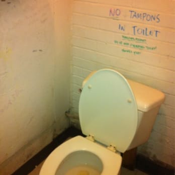 Texas Chili Parlor - The other woman's bathroom toilet - American Near Me - Austin, Texas