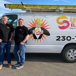 Super Electric - Super Team and Super Van! Terry And His Son's