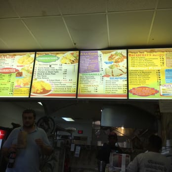 Caminero - View of the menu board. - Mexican Near Me - Peoria, Arizona Caminero - View of the menu board. - Mexican Near Me - Peoria, Arizona