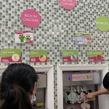 sweetFrog Premium Frozen Yogurt - a man and a woman - Ice Cream & Frozen Yogurt Near Me - Silver Spring, Maryland