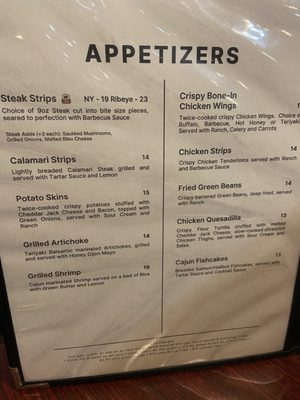 Menu photo 3 Center Street Grill Turlock, CA
