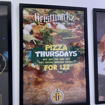 Gristworkz - Pizza - Brewpubs Near Me - Houston, Texas