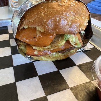 Maxwell's Burgers & Shakes - Large Maxx Burger (Includes choice of side) - New American Near Me - Frederick, Maryland