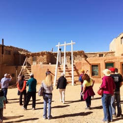 Acoma Pueblo - Tour is a little odd. Lots of pottery-buying opportunities.