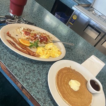 Goodys - Great Breakfast, they way i asked for it one pancake. lol - Breakfast & Brunch Near Me - Colton, California Goodys - Great Breakfast, they way i asked for it one pancake. lol - Breakfast & Brunch Near Me - Colton, California
