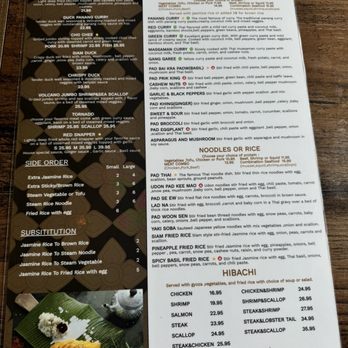 Siam Sushi & Thai - Menu - Thai Near Me - Middleburg, Florida Siam Sushi & Thai - Menu - Thai Near Me - Middleburg, Florida