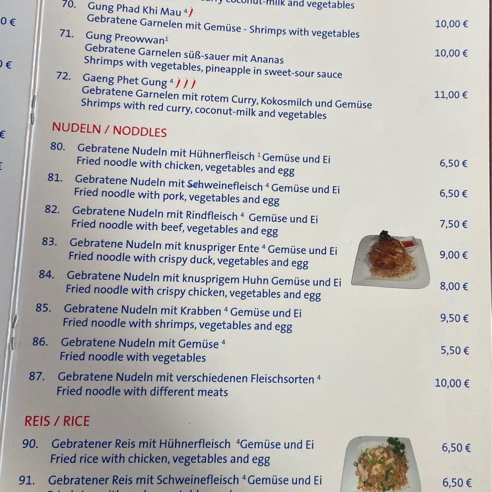 Khao Lak - Menu - Thai Near Me - Mehlingen, RP Khao Lak - Menu - Thai Near Me - Mehlingen, RP