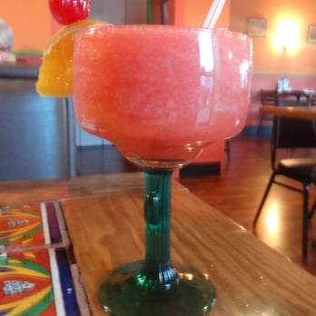 Monterrey - Strawberry margarita, at Monterrey in Bristol, CT. - Mexican Near Me - Bristol, Connecticut