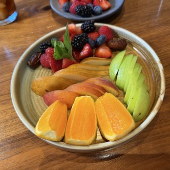 Finch & Fork - Local fruit plate - New American Near Me - Santa Barbara, California Finch & Fork - Local fruit plate - New American Near Me - Santa Barbara, California