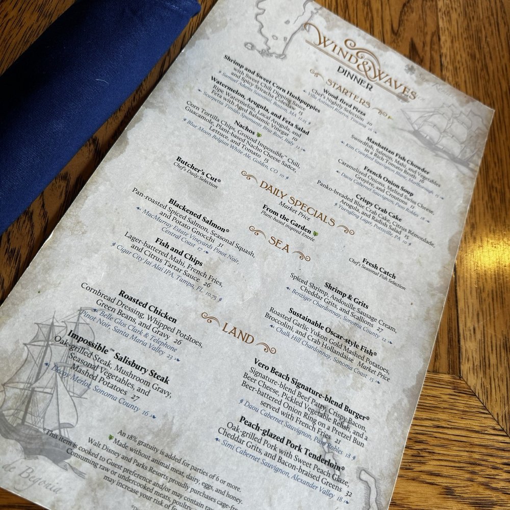 Wind & Waves Grill - Menu - Cocktail Bars Near Me - Vero Beach, Florida Wind & Waves Grill - Menu - Cocktail Bars Near Me - Vero Beach, Florida