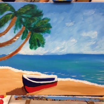 Purple Easel - My second painting - Paint & Sip Near Me - Ontario, California Purple Easel - My second painting - Paint & Sip Near Me - Ontario, California