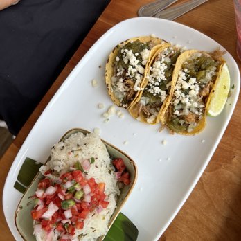 Corto Lima - Pork tacos with rice - Latin American Near Me - Lexington, Kentucky Corto Lima - Pork tacos with rice - Latin American Near Me - Lexington, Kentucky