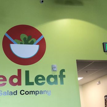 Red Leaf Salad - a bowl of salad on the wall - Salad Near Me - Wilkes-Barre, Pennsylvania
