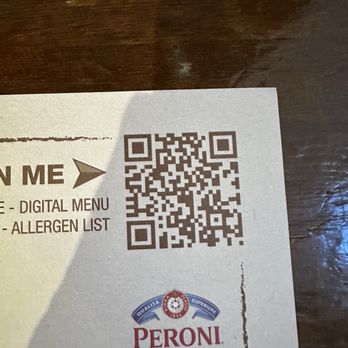 Gusto Leo - GR code for English menu - Italian Near Me - Florence, FI