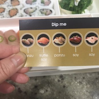 Yakumi - How to eat your sushi card. - Sushi Bars Near Me - Burbank, California