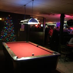 Twilite - This is 1 of 2 pool tables. Bar area is packed! That's how I like it. Lively with good vibes.