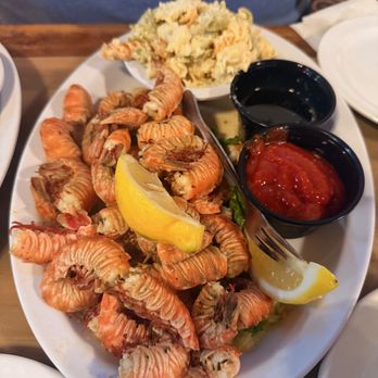 Hurricane Alley - 1 lb of Rock Shrimp with Pasta Salad - Seafood Near Me - Boynton Beach, Florida Hurricane Alley - 1 lb of Rock Shrimp with Pasta Salad - Seafood Near Me - Boynton Beach, Florida