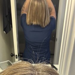 Accalia Salon - My uneven hair