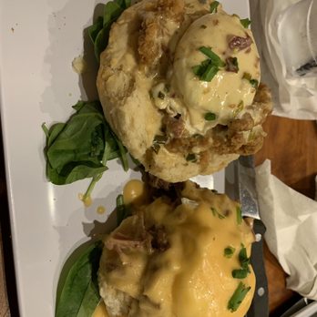Ruby Slipper Orange Beach - Chicken St. Charles and Eggs Cochon Eggs Benedicts - Cafes Near Me - Orange Beach, Alabama