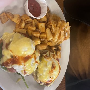 Mayfel's - Steak Benedict - Southern Near Me - Asheville, North Carolina Mayfel's - Steak Benedict - Southern Near Me - Asheville, North Carolina