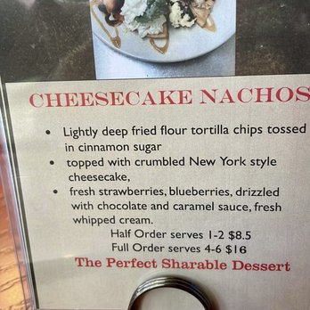 Pappy's Place - Cheesecake Nachos, oh my! - New American Near Me - Rochester, Minnesota